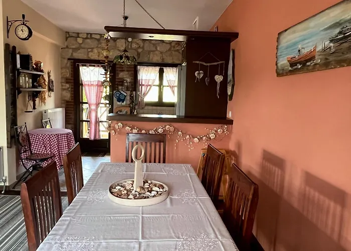 Traditional Stone Rokosini Villa Vourvourou